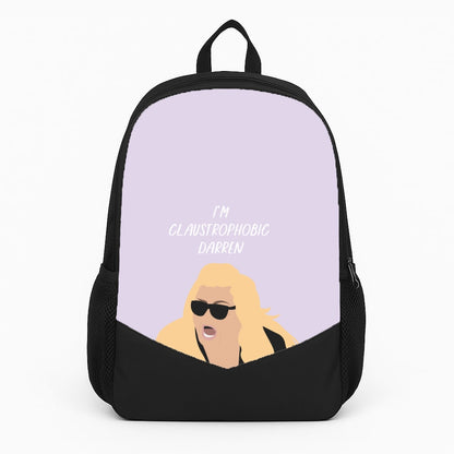 I'm Claustrophobic Darren - British Pop Culture Backpack