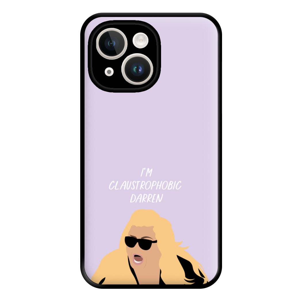 I'm Claustrophobic Darren - British Pop Culture Phone Case for iPhone 14 Plus