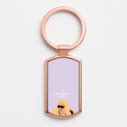I'm Claustrophobic Darren - British Pop Culture Luxury Keyring 4