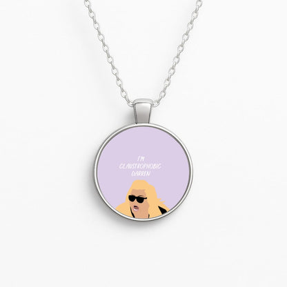I'm Claustrophobic Darren - British Pop Culture Necklace