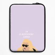 I'm Claustrophobic Darren - British Pop Culture Laptop Sleeve 1
