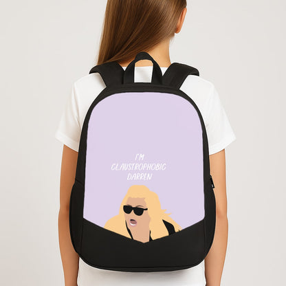 I'm Claustrophobic Darren - British Pop Culture Backpack