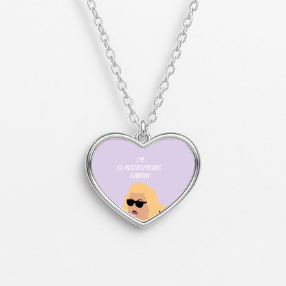 I'm Claustrophobic Darren - British Pop Culture Necklace