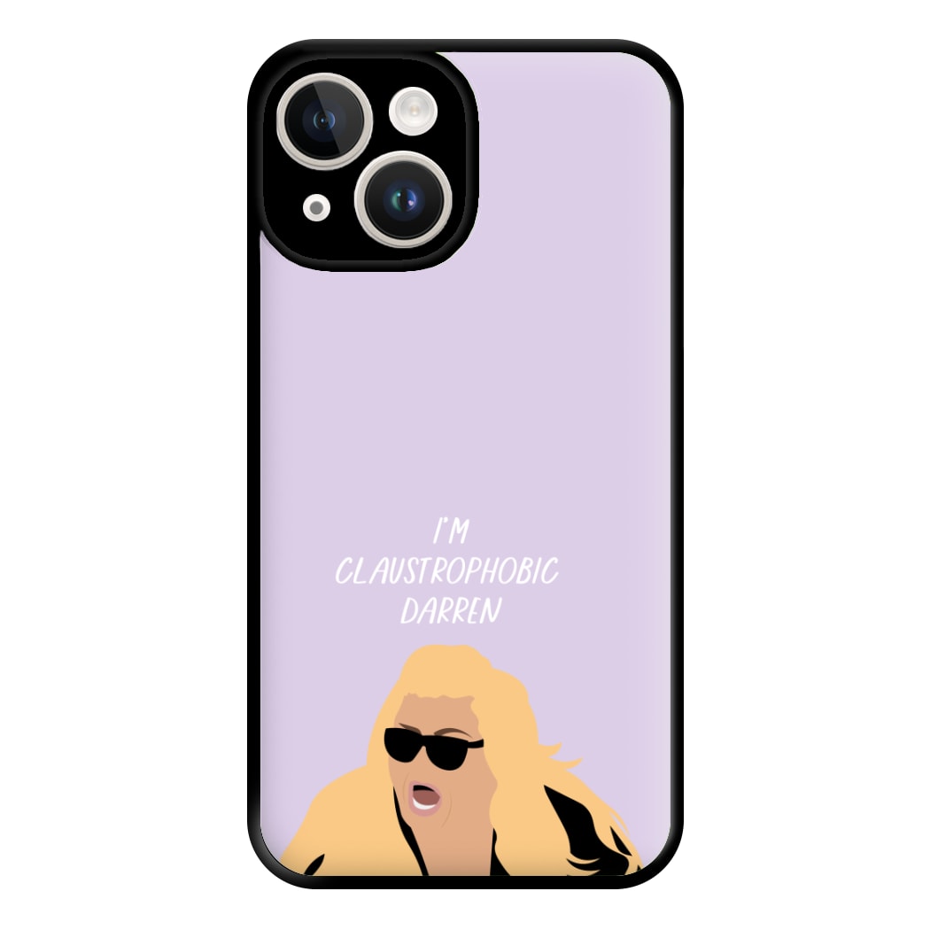 I'm Claustrophobic Darren - British Pop Culture Phone Case for iPhone 14