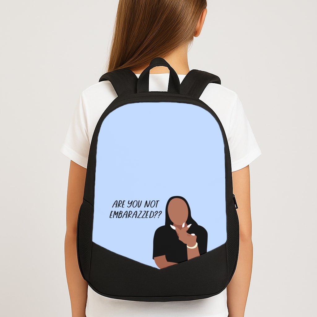 Are You Not Embarazzed? - British Pop Culture School Bag