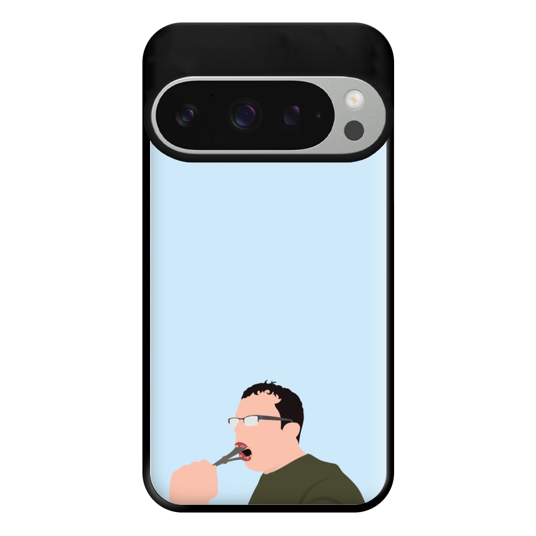 Whisker Gobble - British Pop Culture Phone Case for Google Pixel 9 Pro XL