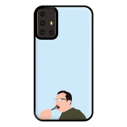 Whisker Gobble - British Pop Culture Phone Case for Galaxy A71