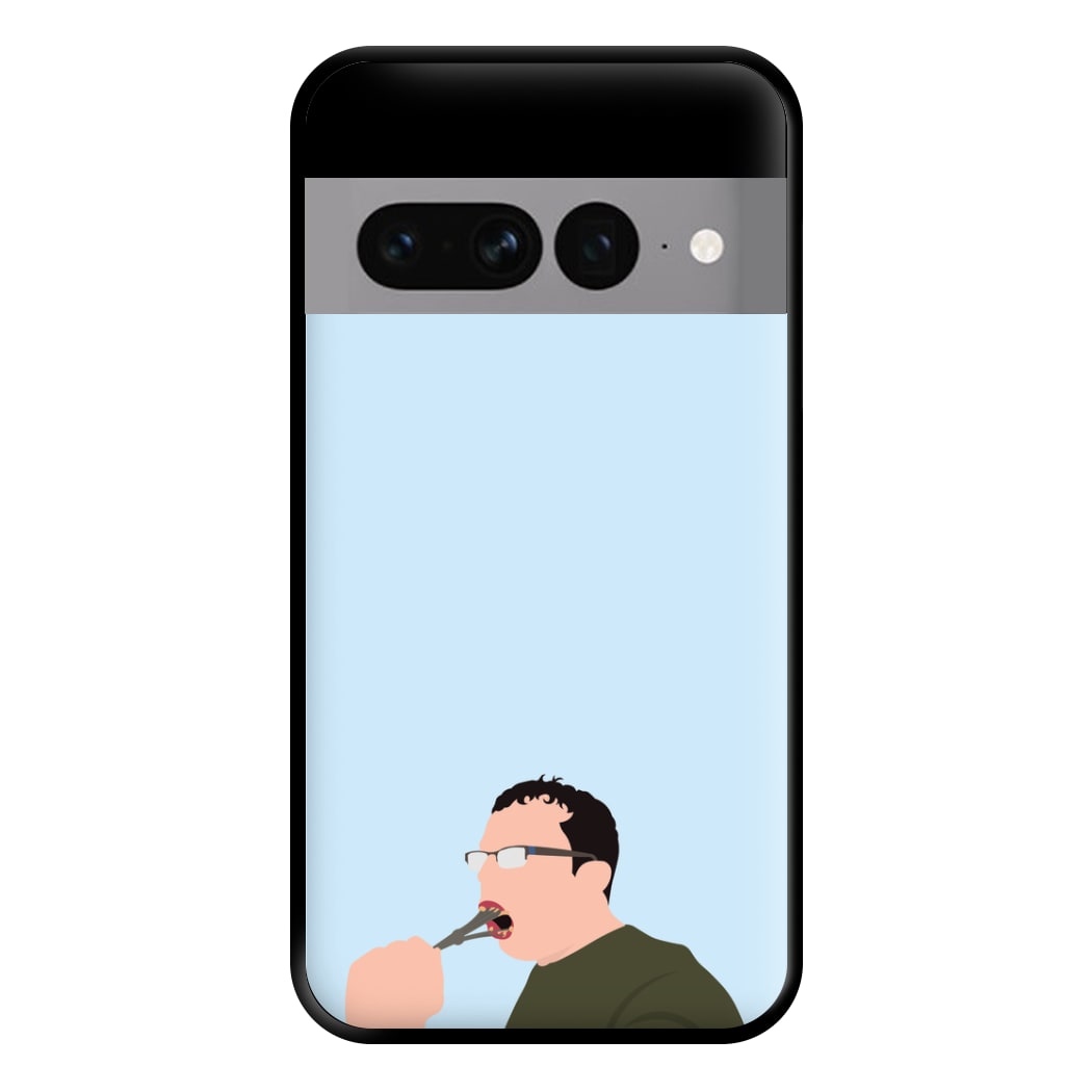 Whisker Gobble - British Pop Culture Phone Case for Google Pixel 7 Pro