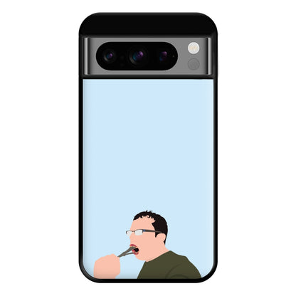 Whisker Gobble - British Pop Culture Phone Case for Google Pixel 8 Pro