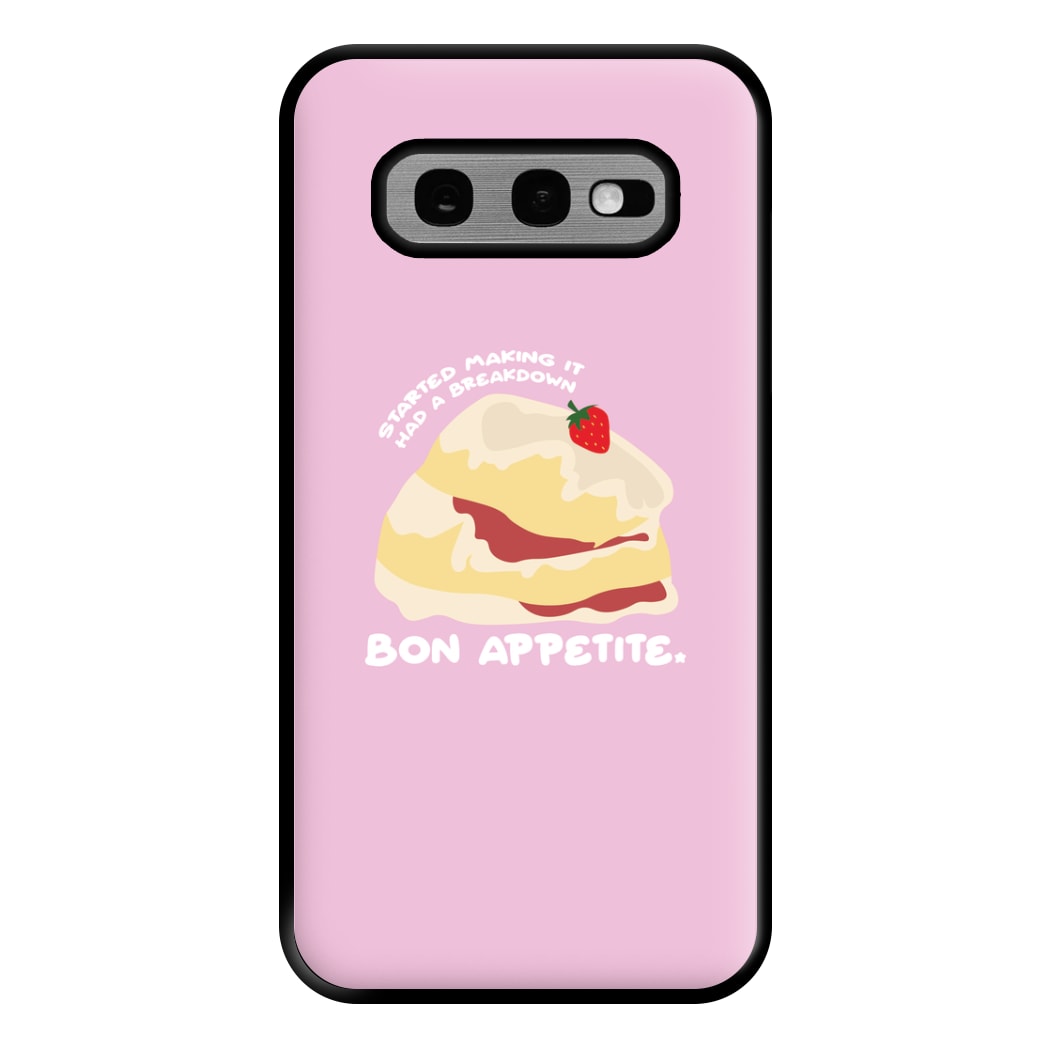 Bon Appetite - British Pop Culture Phone Case for Galaxy S10e