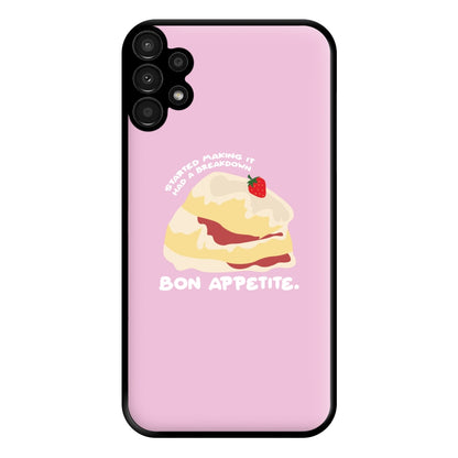 Bon Appetite - British Pop Culture Phone Case for Galaxy A13