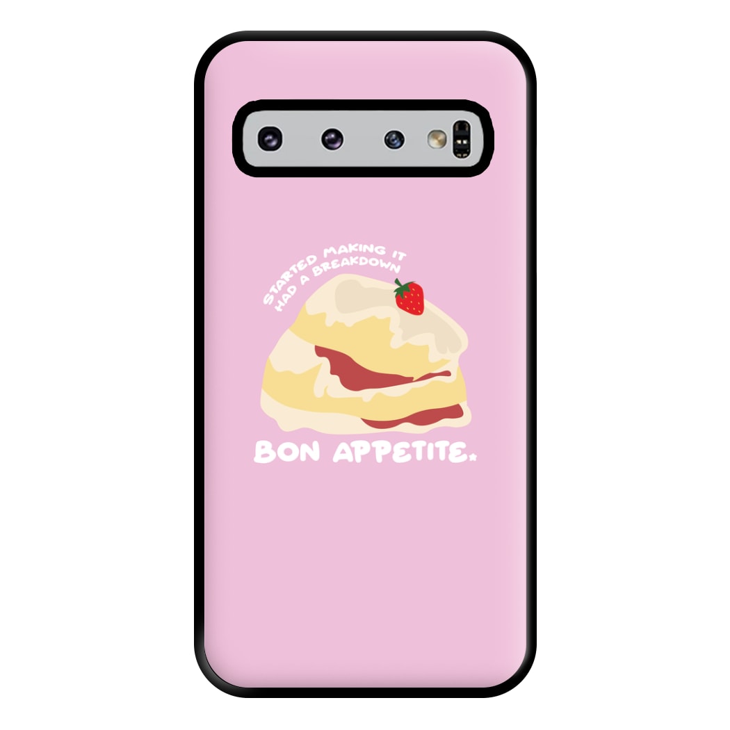 Bon Appetite - British Pop Culture Phone Case for Galaxy S10 Plus