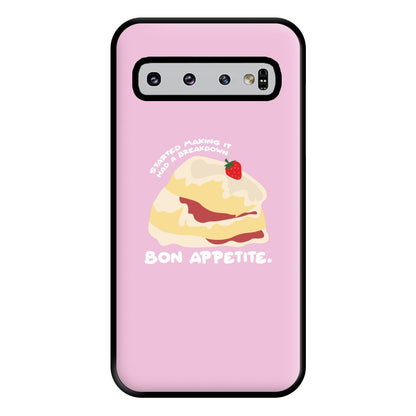 Bon Appetite - British Pop Culture Phone Case for Galaxy S10 Plus