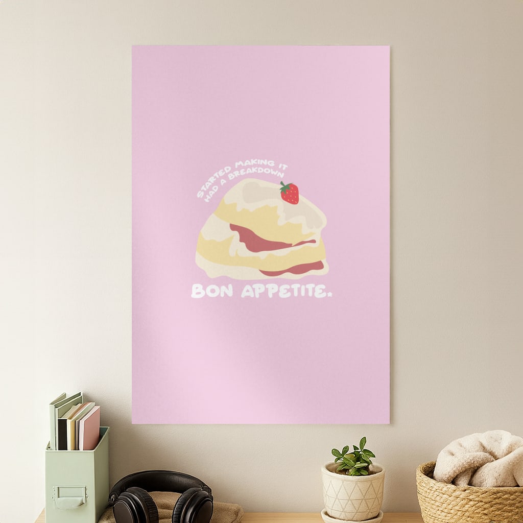 Bon Appetite - British Pop Culture Poster