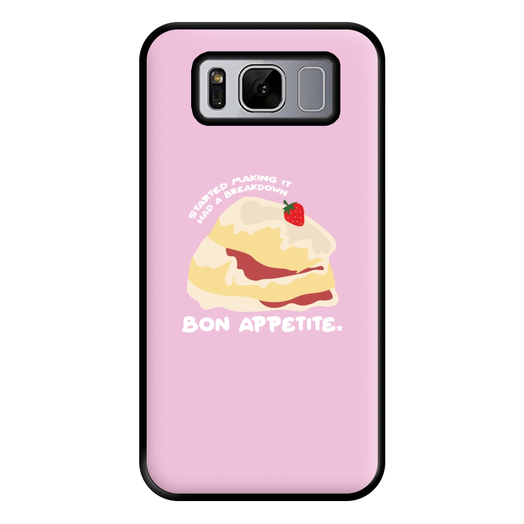 Bon Appetite - British Pop Culture Phone Case for Galaxy S8 Plus