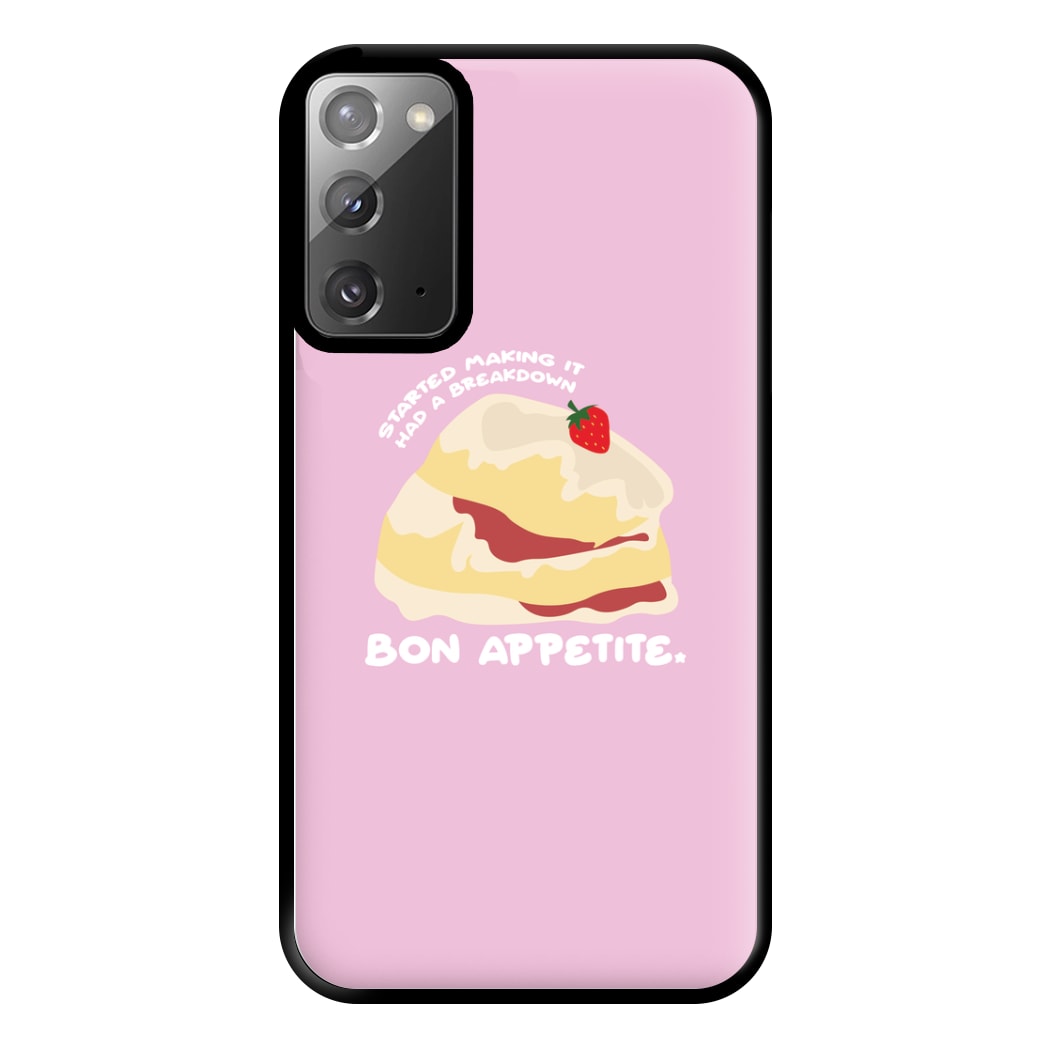 Bon Appetite - British Pop Culture Phone Case for Galaxy Note 20 Ultra