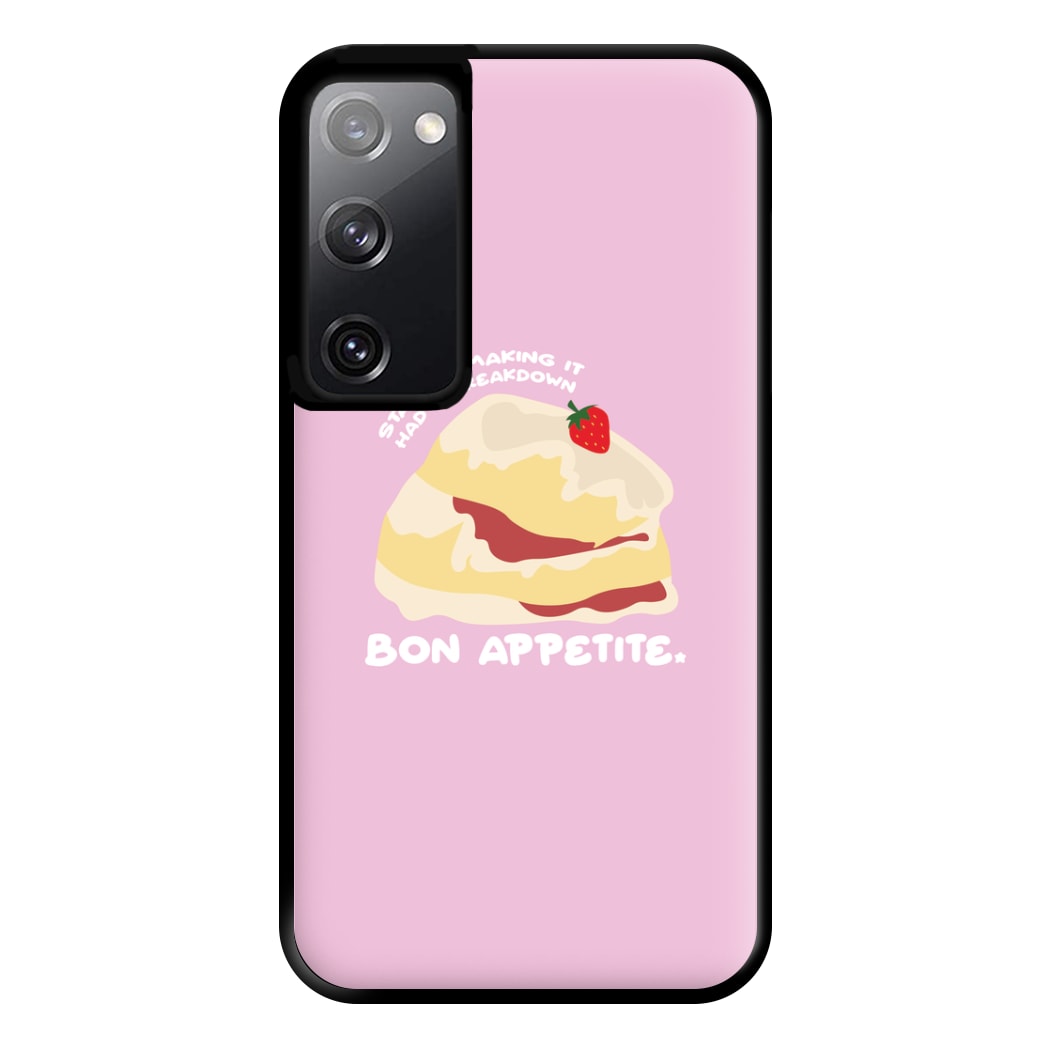 Bon Appetite - British Pop Culture Phone Case for Galaxy S20