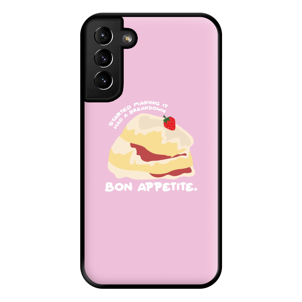 Bon Appetite - British Pop Culture Phone Case for Galaxy S21 Plus