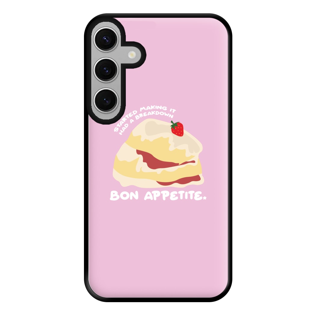 Bon Appetite - British Pop Culture Phone Case for Galaxy S24FE