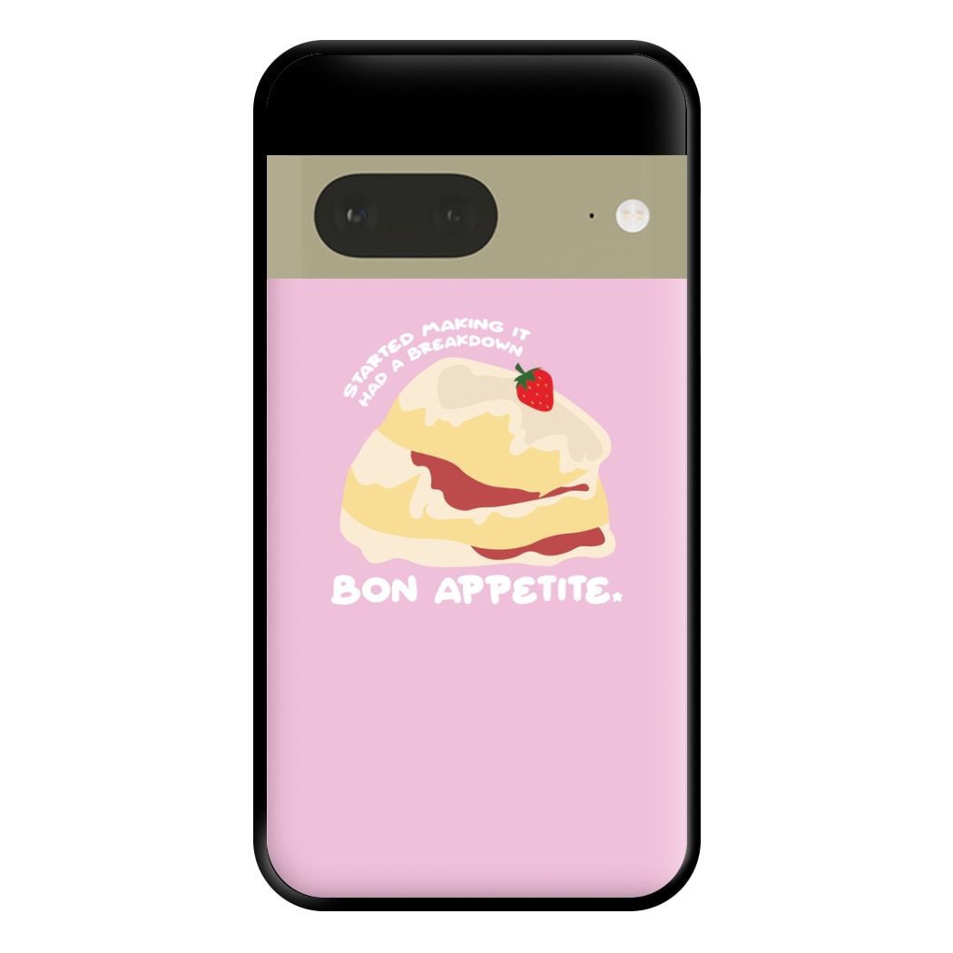 Bon Appetite - British Pop Culture Phone Case for Google Pixel 7a