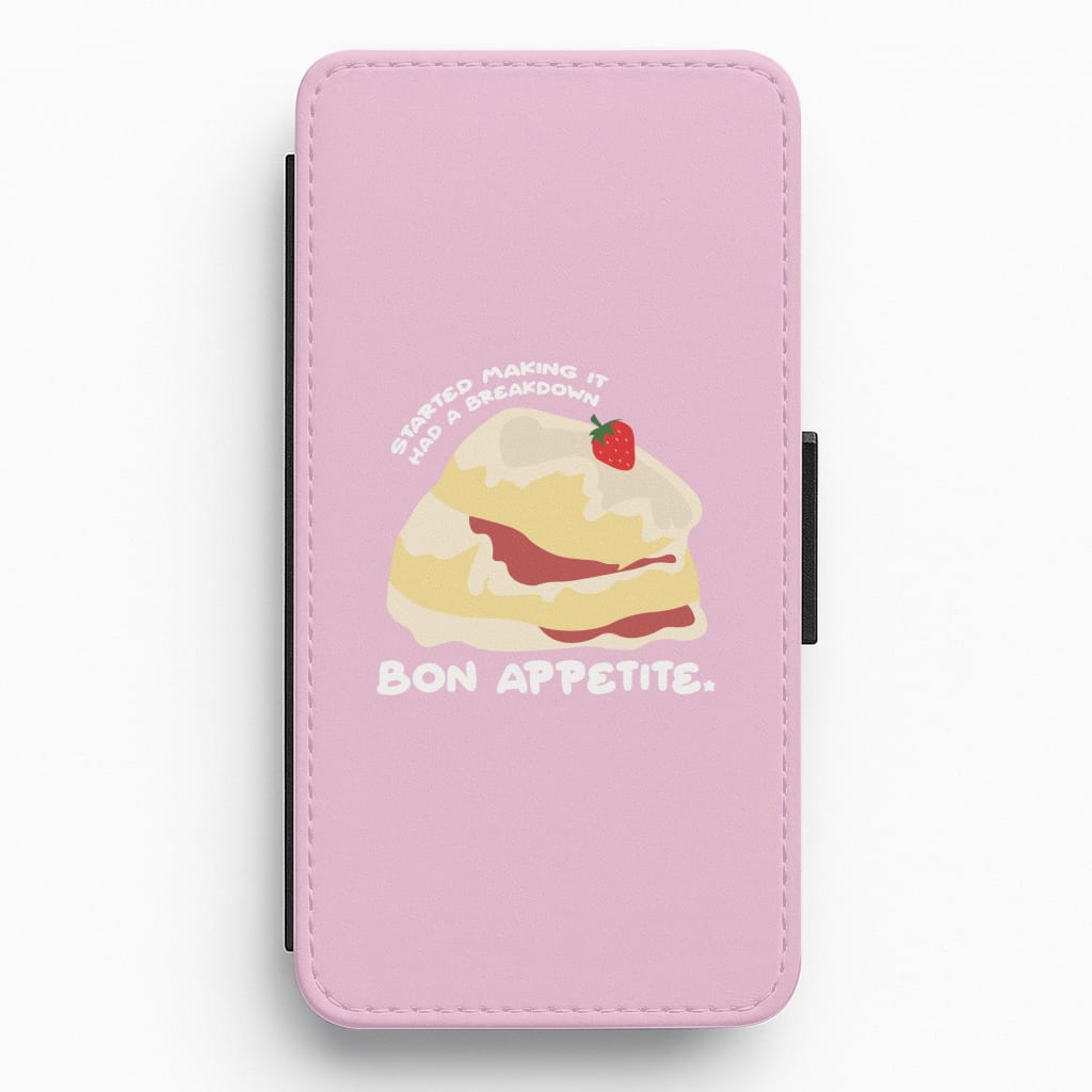 Bon Appetite - British Pop Culture Flip / Wallet Phone Case