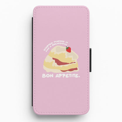 Bon Appetite - British Pop Culture Flip / Wallet Phone Case