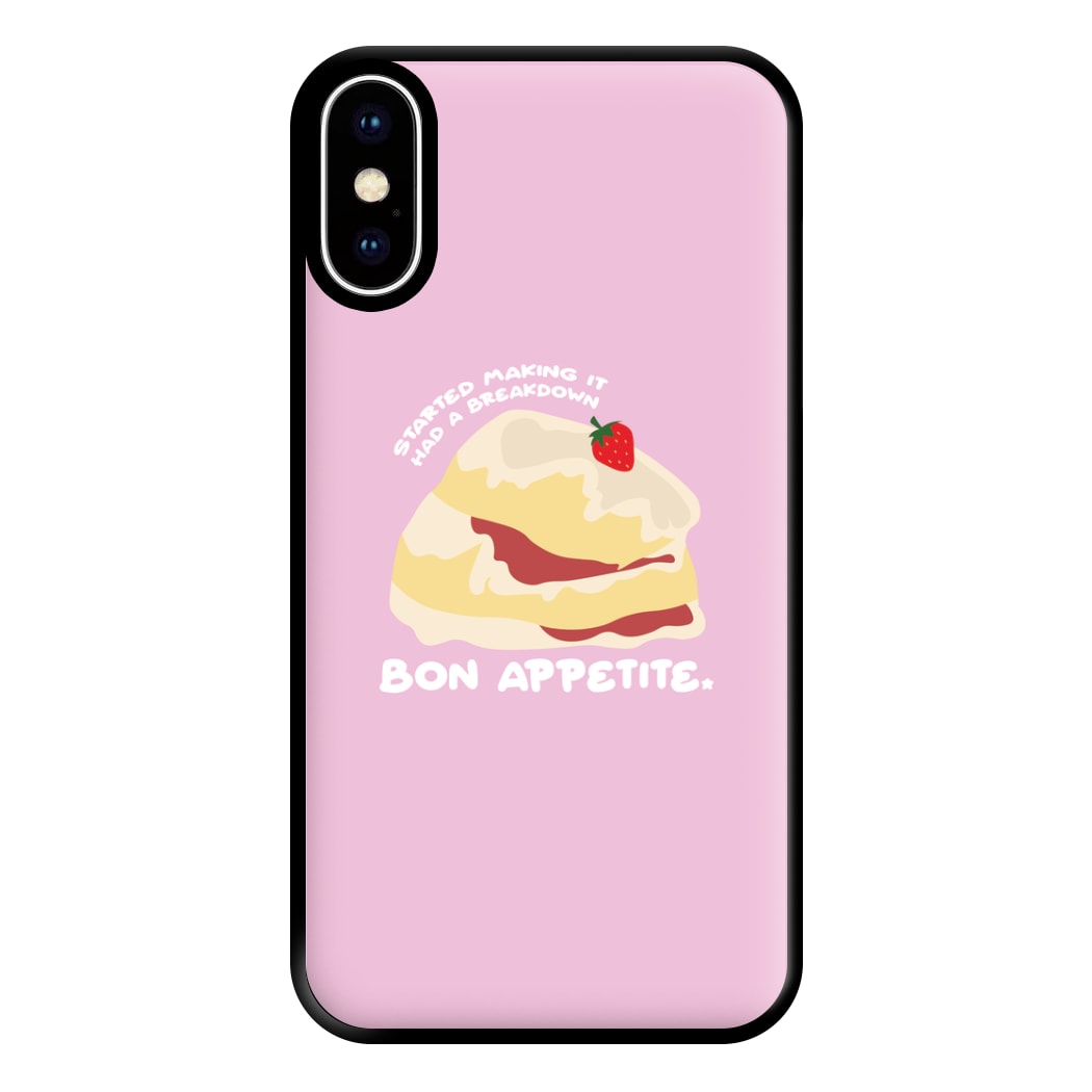 Bon Appetite - British Pop Culture Phone Case for iPhone XS Max