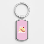 Bon Appetite - British Pop Culture Silver Keyring
