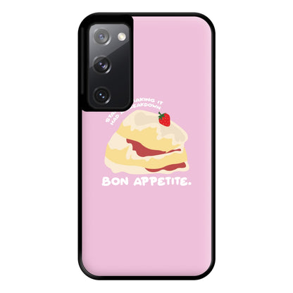 Bon Appetite - British Pop Culture Phone Case for Galaxy S20FE