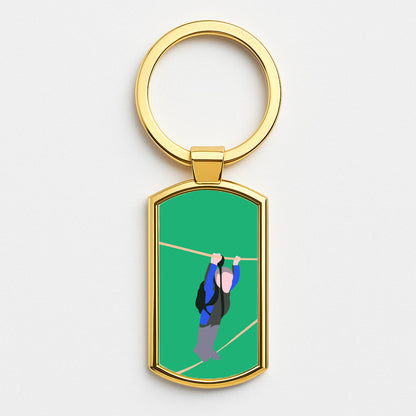 Warwick - British Pop Culture Gold Keyring