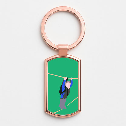 Warwick - British Pop Culture Rose Gold Keyring