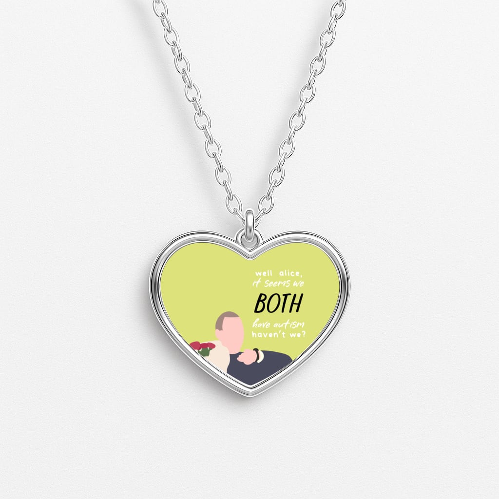 Seems We Both Have Autism - British Pop Culture Necklace