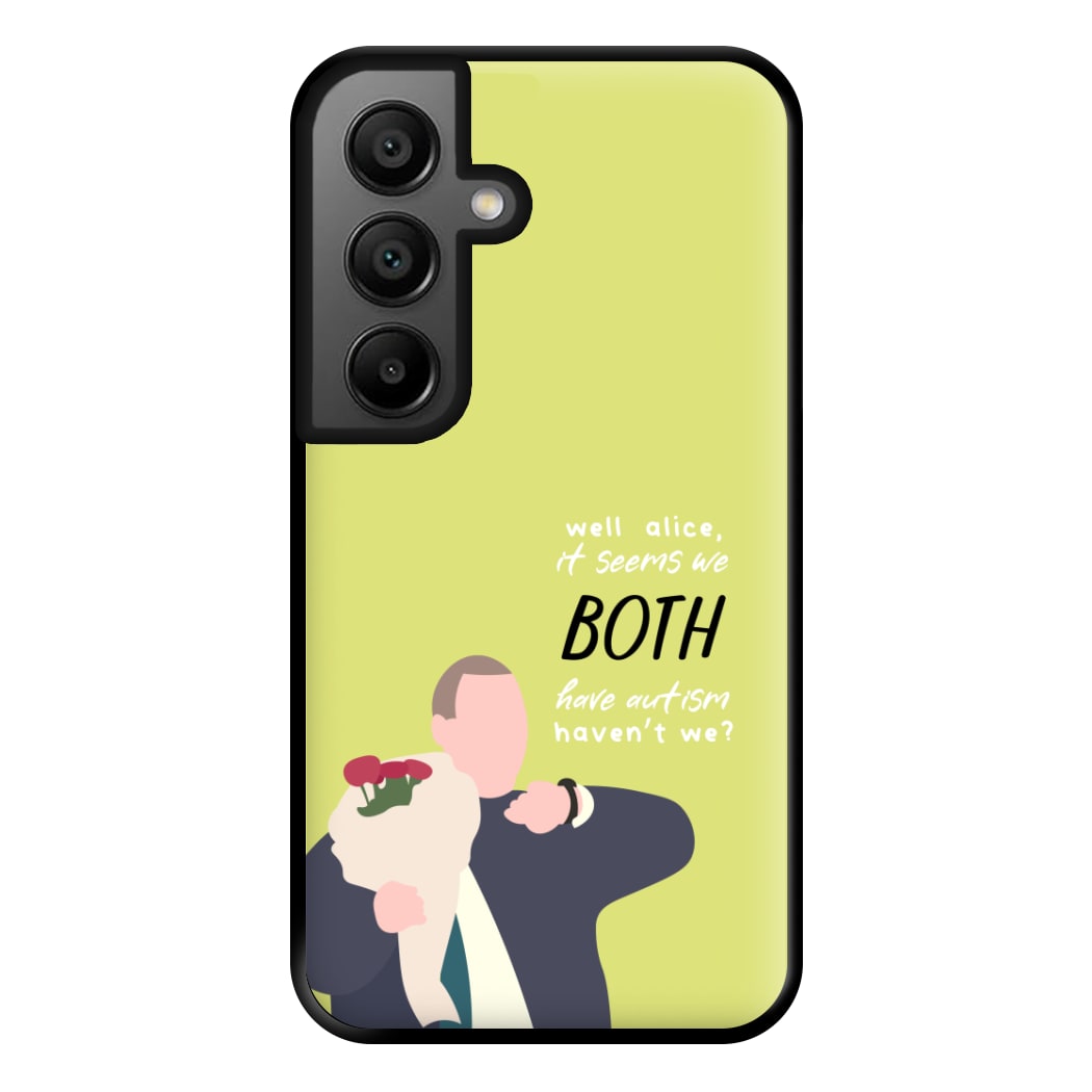 Seems We Both Have Autism - British Pop Culture Phone Case for Google Pixel 8