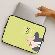 Seems We Both Have Autism - British Pop Culture Laptop Sleeve 2