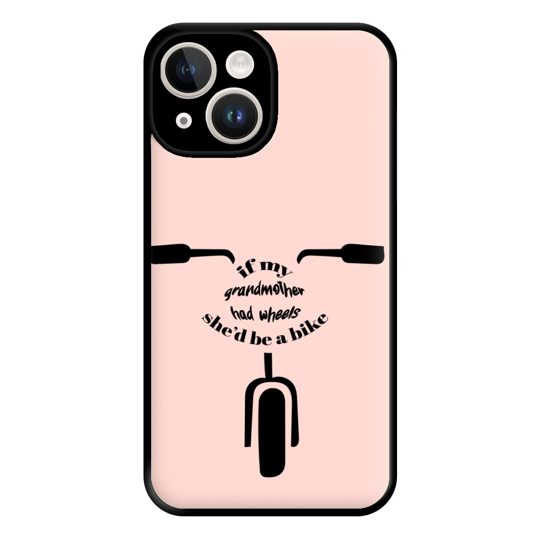 If My Grandmother Had Wheels - British Pop Culture Phone Case for iPhone 14