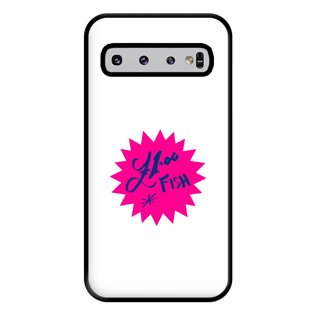 One Pound Fish - British Pop Culture Phone Case for Galaxy S10 Plus