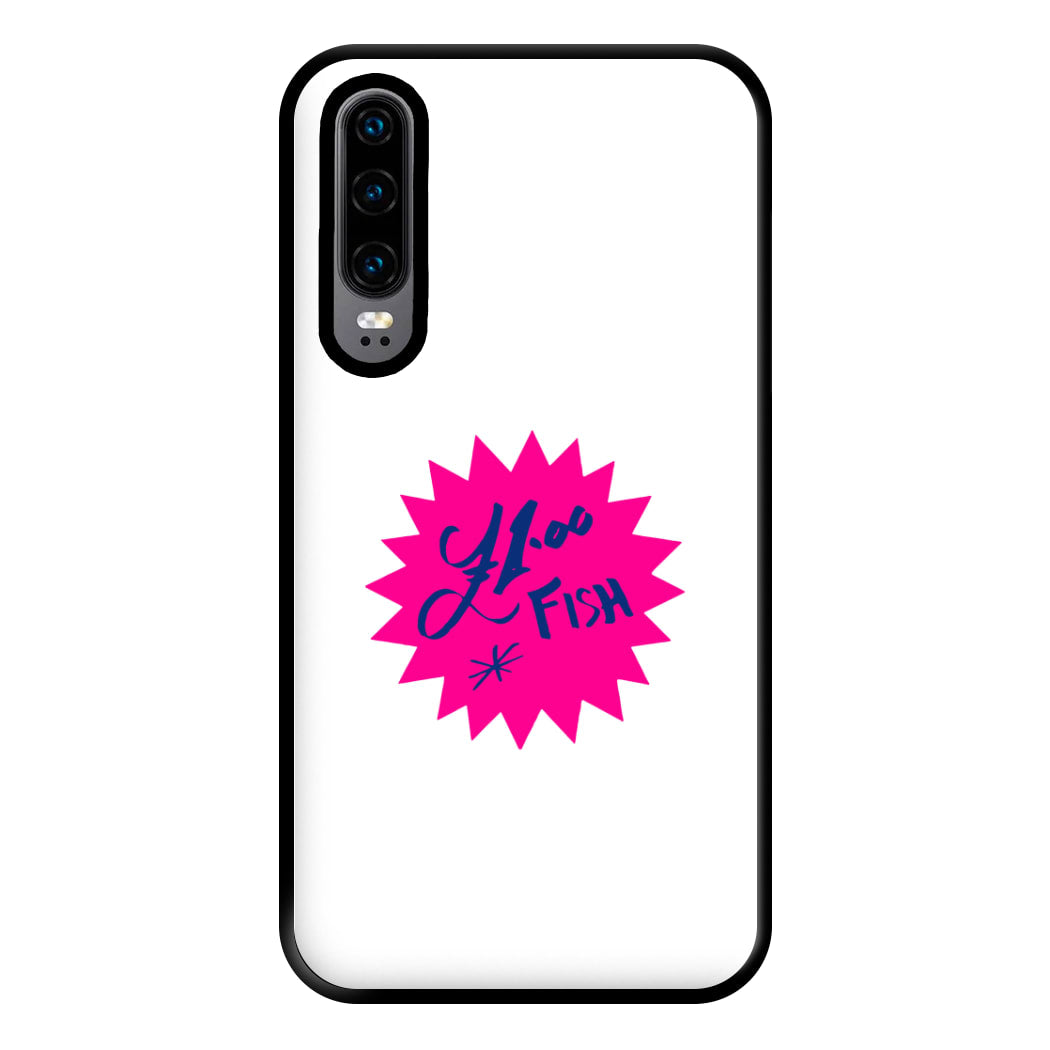 One Pound Fish - British Pop Culture Phone Case for Huawei P30