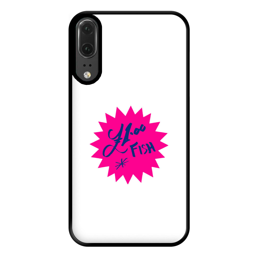 One Pound Fish - British Pop Culture Phone Case for Huawei P20