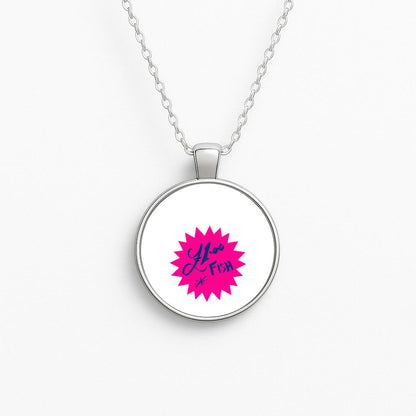 One Pound Fish - British Pop Culture Circle Necklace