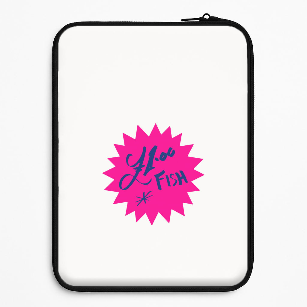 One Pound Fish - British Pop Culture Laptop Sleeve