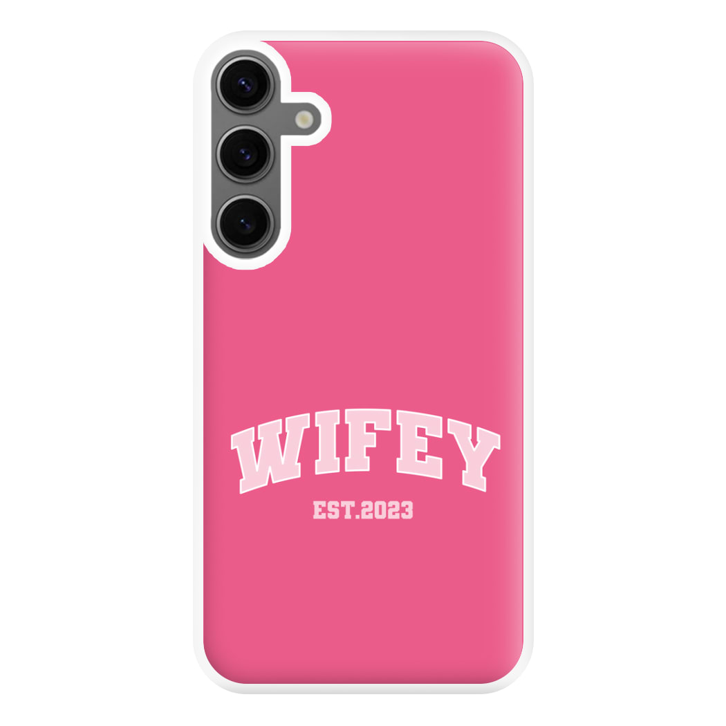 Wifey 2023 - Bridal Phone Case for Galaxy S24FE