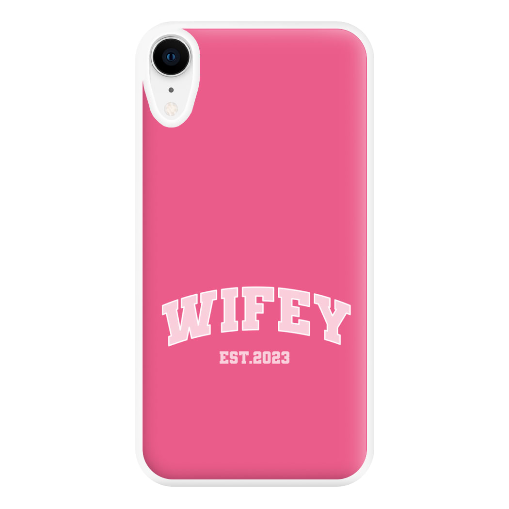 Wifey 2023 - Bridal Phone Case for iPhone XR