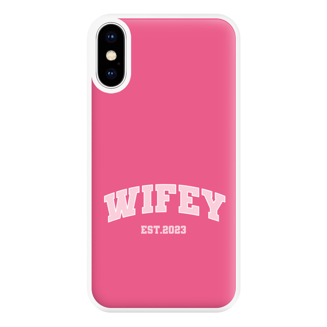 Wifey 2023 - Bridal Phone Case for iPhone XS Max