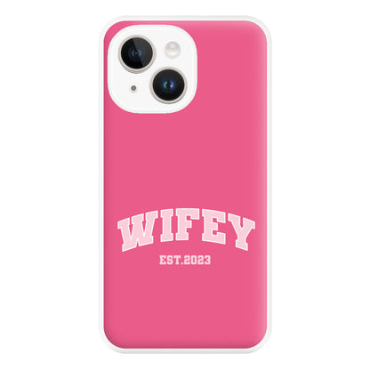 Wifey 2023 - Bridal Phone Case for iPhone 14 Plus