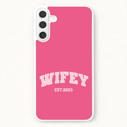 Wifey 2023 - Bridal Phone Case for Galaxy A17