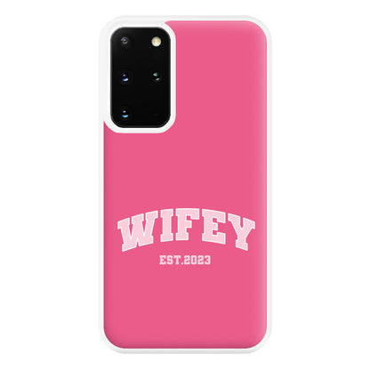 Wifey 2023 - Bridal Phone Case for Galaxy S20 Plus