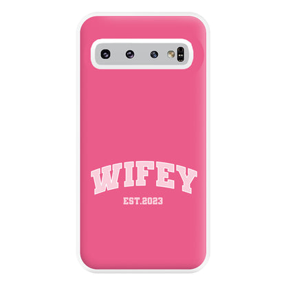 Wifey 2023 - Bridal Phone Case for Galaxy S10 Plus