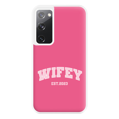 Wifey 2023 - Bridal Phone Case for Galaxy S20FE