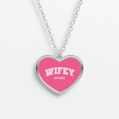 Wifey - Bridal Necklace