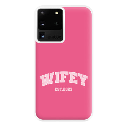 Wifey 2023 - Bridal Phone Case for Galaxy S20 Ultra